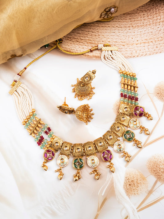 rajwadi jewellery vs kundan jewellery difference