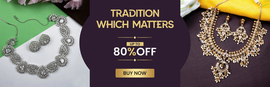 Traditional Jewellery Collection – necklace set by StileAdda Traditions