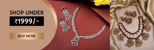 Jewellery Under 1999 – bridal jewellery set by StileAdda
