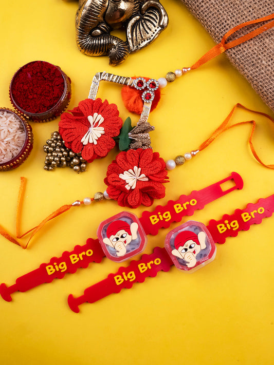 Classic Family Rakhi Pack of 4