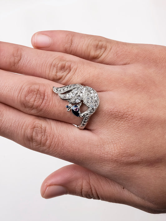 Premium CZ-AD Adjustable Ring