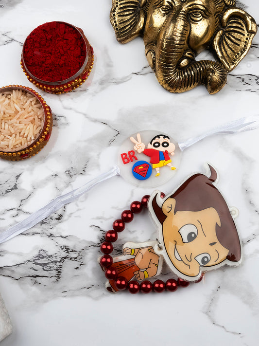 Chota Bheem Rakhis For Kids - Set of 2