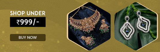 Jewellery Under 999 – affordable jewellery set by StileAdda
